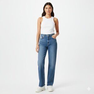 Abercrombie & Fitch 90s Relaxed High Rise Curve Love Jeans 25/0R